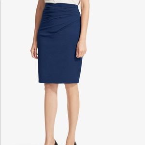 SOHO Blue Stretchy Pencil Skirt